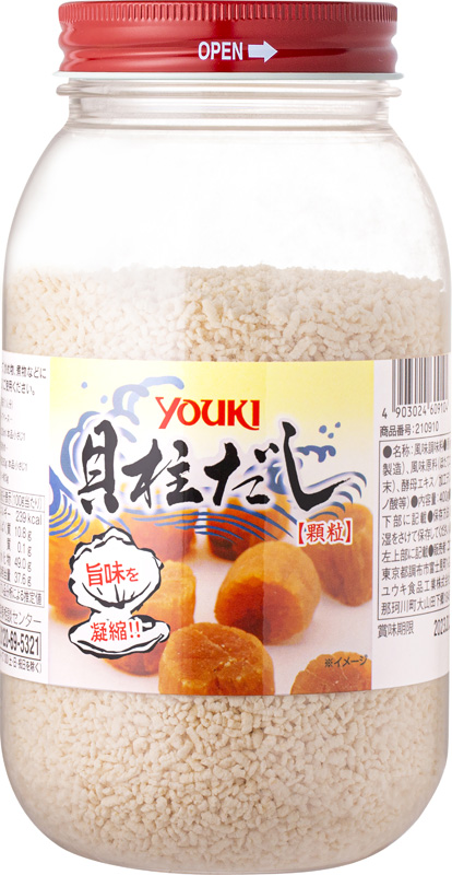 貝柱だし 400g | 商品情報 | ユウキ食品（YOUKI）