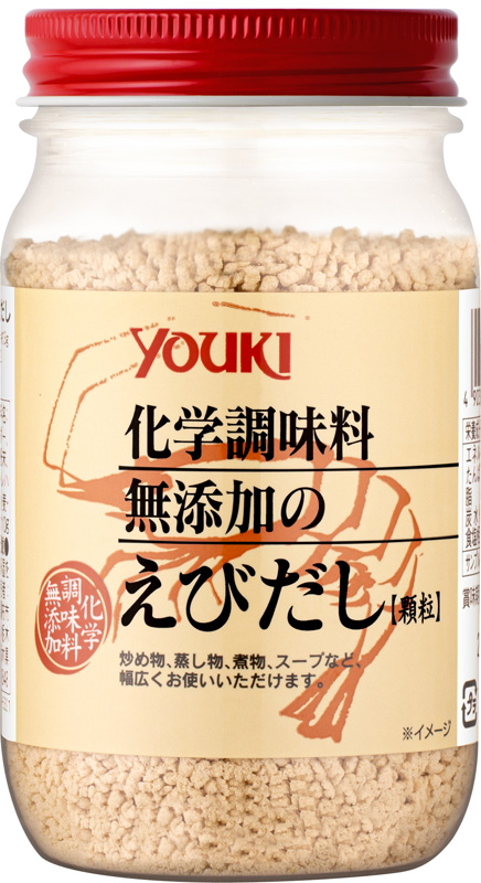 化学調味料無添加のえびだし 110g | 商品情報 | ユウキ食品（YOUKI）