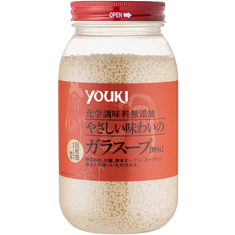 ガラスープ　400g×12個　エスニック　岩塩使用　ユウキ食品　中華調味料　化学調味料無添加　マコーミック　顆粒　YOUKI　チキンエキス-