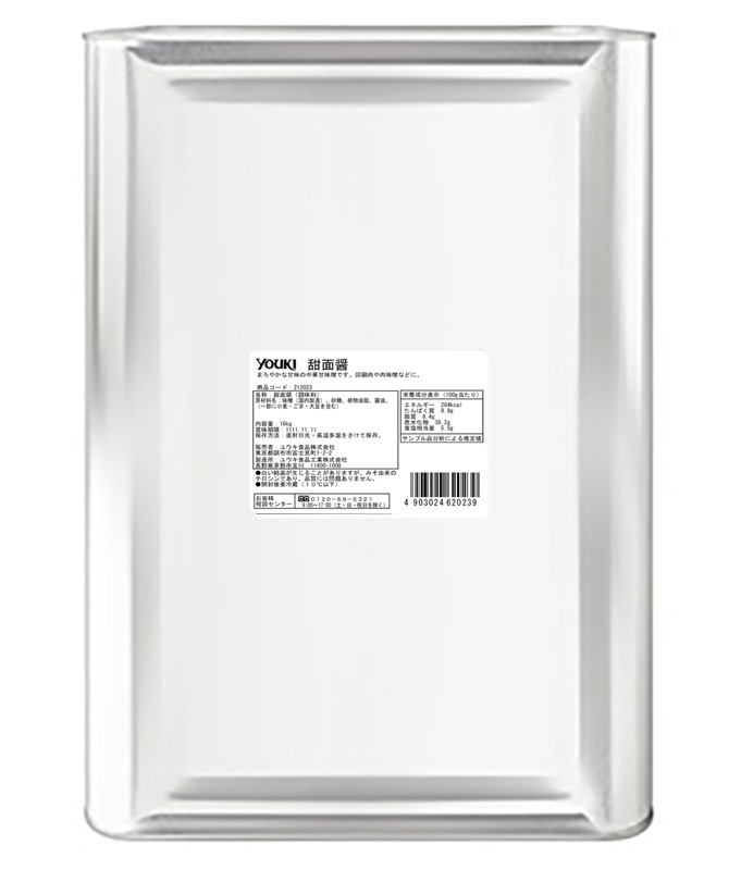 甜面醤 16kg | 商品情報 | ユウキ食品（YOUKI）