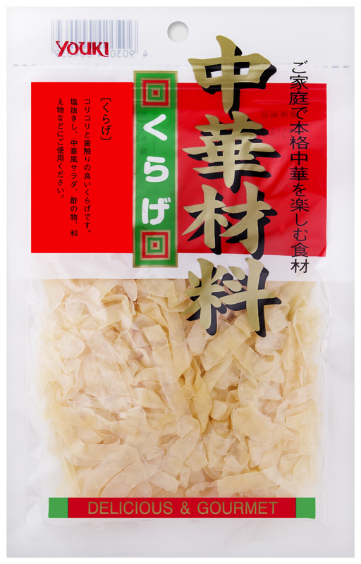 くらげ 70g | 商品情報 | ユウキ食品（YOUKI）