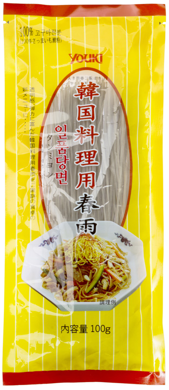 韓国料理用春雨 100g | 商品情報 | ユウキ食品（YOUKI）