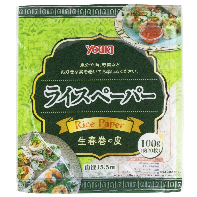 ライスペーパー（S） 100g | 商品情報 | ユウキ食品（YOUKI）